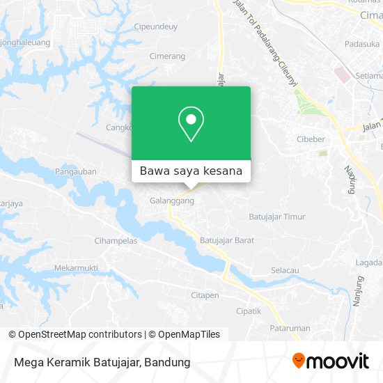 Peta Mega Keramik Batujajar