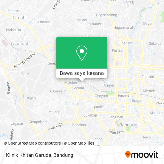 Peta Klinik Khitan Garuda