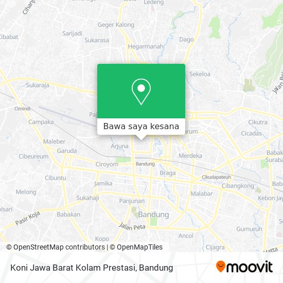 Peta Koni Jawa Barat Kolam Prestasi