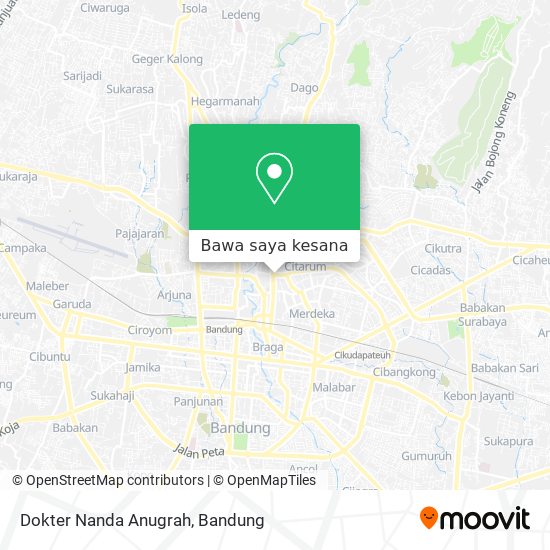 Peta Dokter Nanda Anugrah