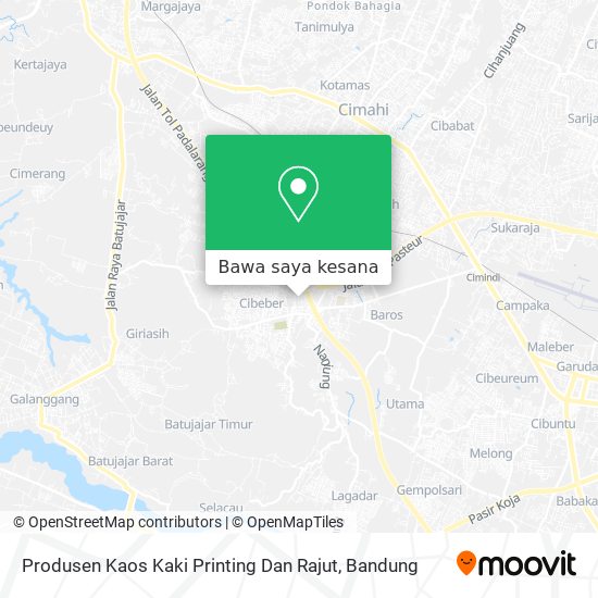 Peta Produsen Kaos Kaki Printing Dan Rajut