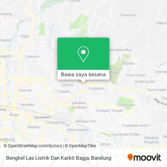 Peta Bengkel Las Listrik Dan Karbit Bagja