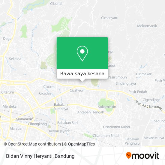 Peta Bidan Vinny Heryanti