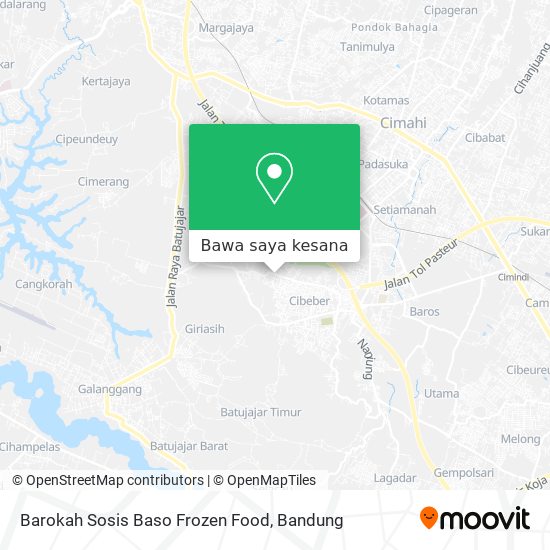 Peta Barokah Sosis Baso Frozen Food