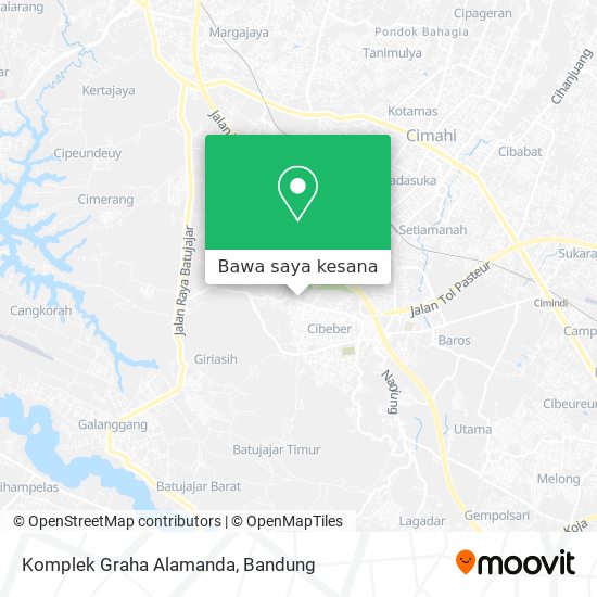 Peta Komplek Graha Alamanda