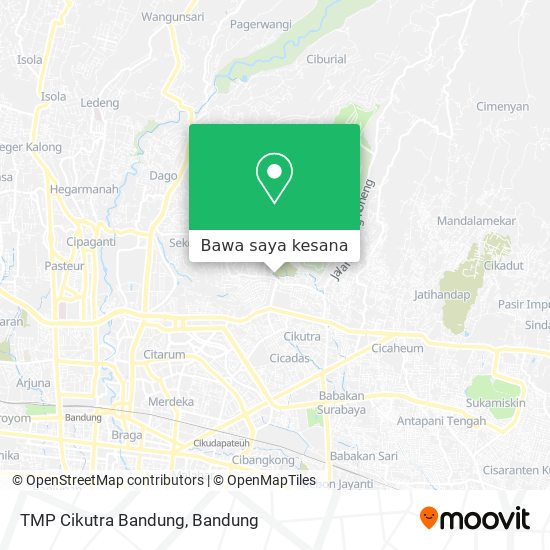 Peta TMP Cikutra Bandung