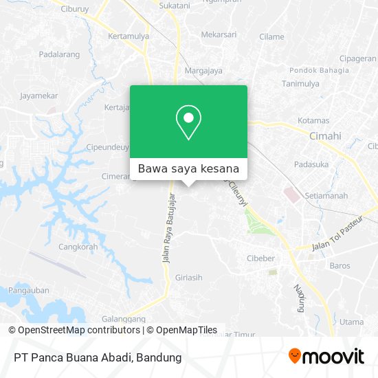 Peta PT Panca Buana Abadi