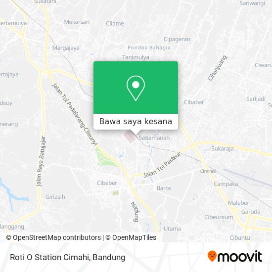 Peta Roti O Station Cimahi