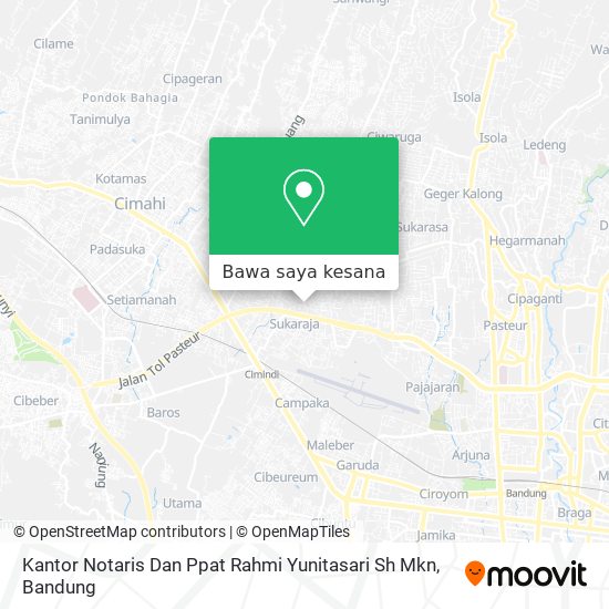 Peta Kantor Notaris Dan Ppat Rahmi Yunitasari Sh Mkn