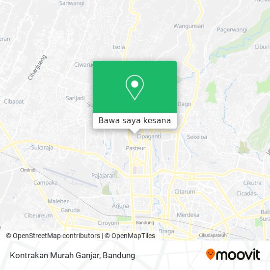 Peta Kontrakan Murah Ganjar