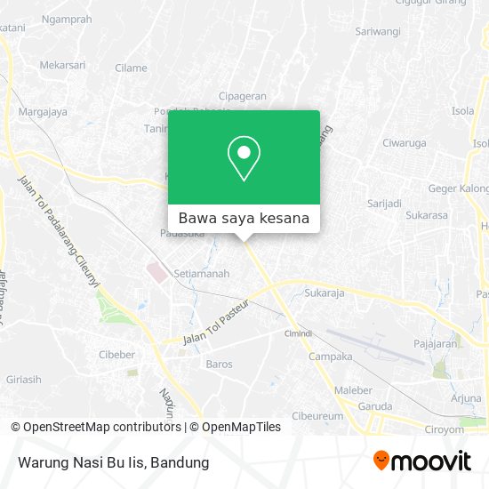 Peta Warung Nasi Bu Iis