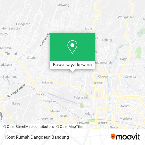 Peta Kost Rumah Dangdeur
