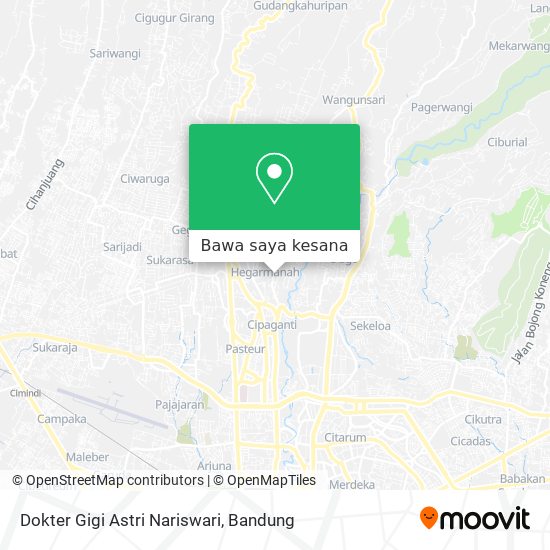 Peta Dokter Gigi Astri Nariswari