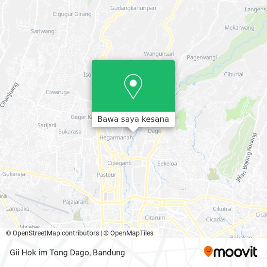 Peta Gii Hok im Tong Dago