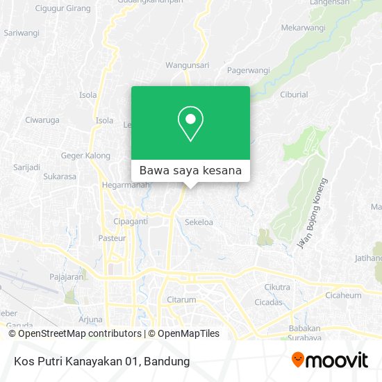 Peta Kos Putri Kanayakan 01