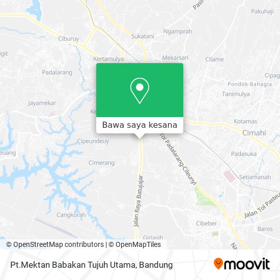 Peta Pt.Mektan Babakan Tujuh Utama