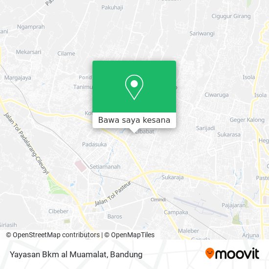 Peta Yayasan Bkm al Muamalat