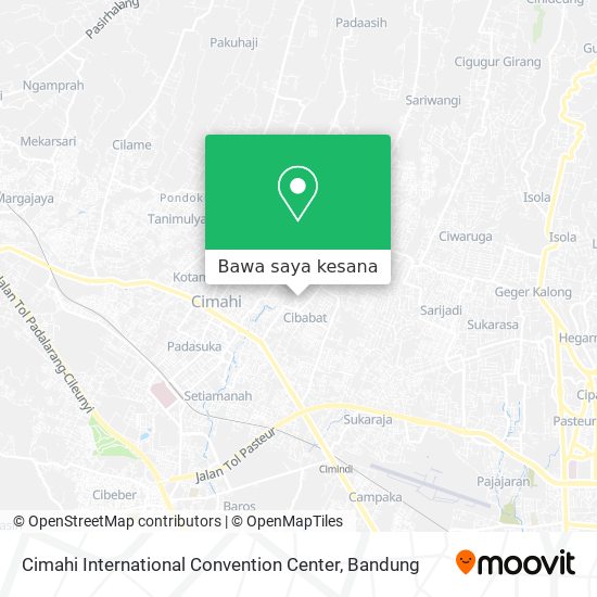 Peta Cimahi International Convention Center
