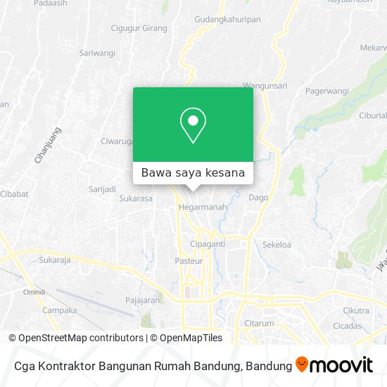 Peta Cga Kontraktor Bangunan Rumah Bandung