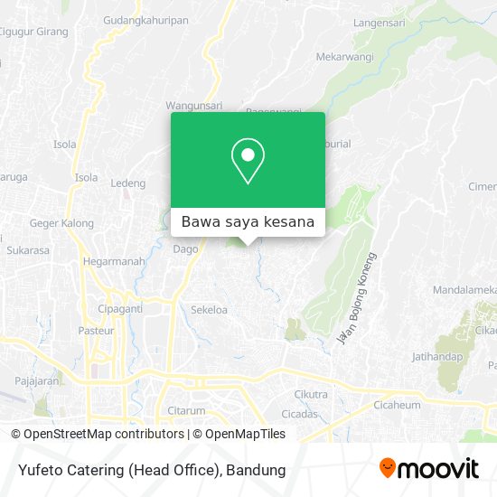 Peta Yufeto Catering (Head Office)