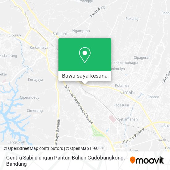 Peta Gentra Sabilulungan Pantun Buhun Gadobangkong