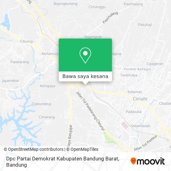 Peta Dpc Partai Demokrat Kabupaten Bandung Barat