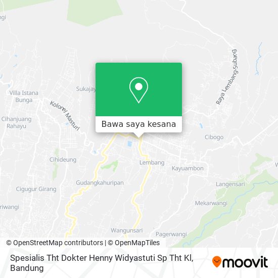 Peta Spesialis Tht Dokter Henny Widyastuti Sp Tht Kl