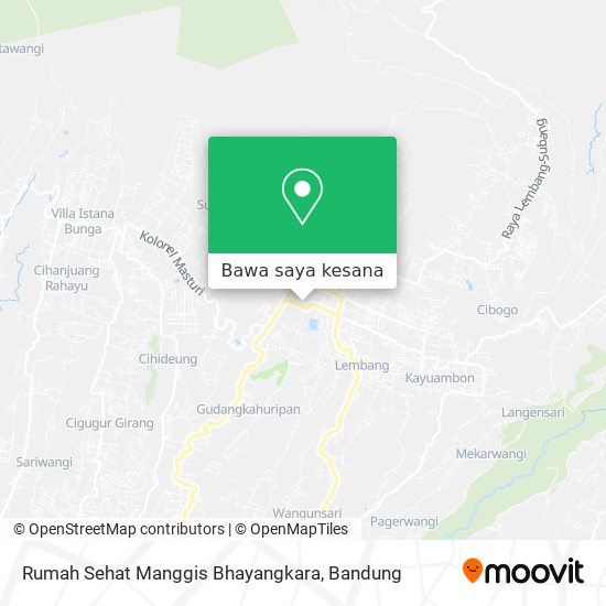 Peta Rumah Sehat Manggis Bhayangkara