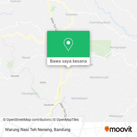 Peta Warung Nasi Teh Neneng