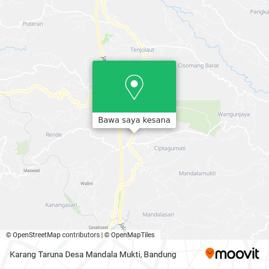 Peta Karang Taruna Desa Mandala Mukti