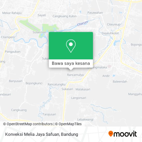 Peta Konveksi Melia Jaya Safuan