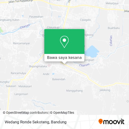 Peta Wedang Ronde Sekoteng