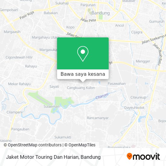 Peta Jaket Motor Touring Dan Harian