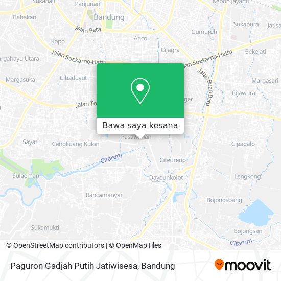 Peta Paguron Gadjah Putih Jatiwisesa