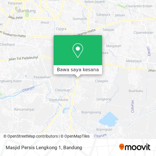 Peta Masjid Persis Lengkong 1