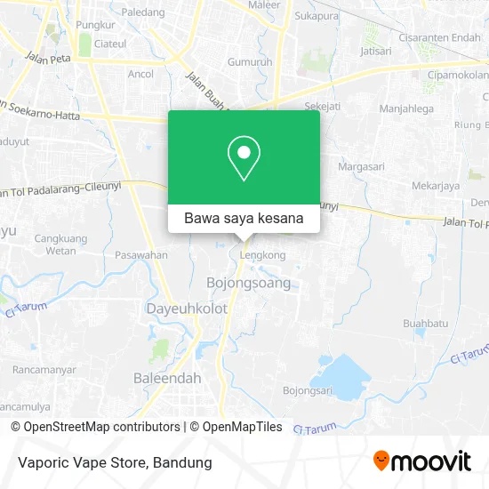 Cara ke Vaporic Vape Store di Bandung menggunakan bis?