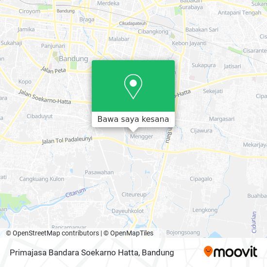 Peta Primajasa Bandara Soekarno Hatta