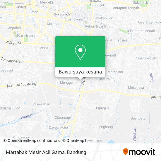 Peta Martabak Mesir Acil Gama