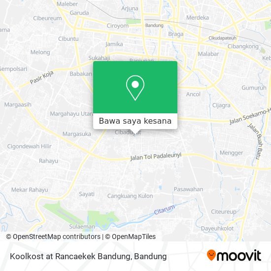 Peta Koolkost at Rancaekek Bandung