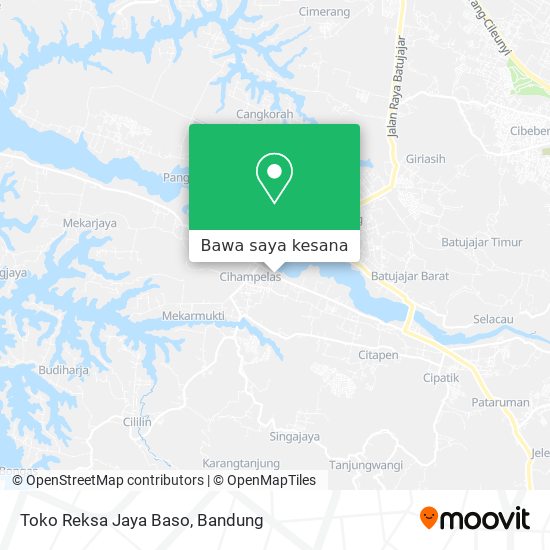 Peta Toko Reksa Jaya Baso