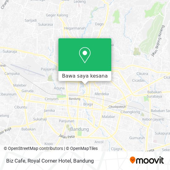 Peta Biz Cafe, Royal Corner Hotel