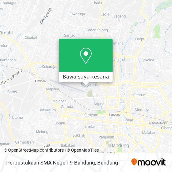 Peta Perpustakaan SMA Negeri 9 Bandung