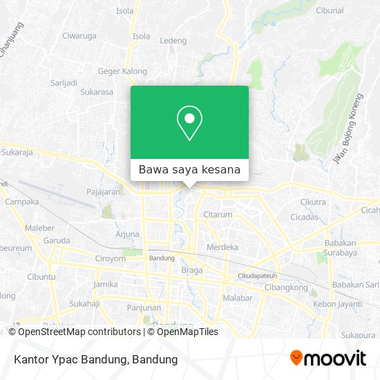 Peta Kantor Ypac Bandung