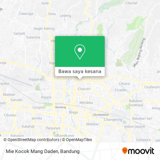 Peta Mie Kocok Mang Daden