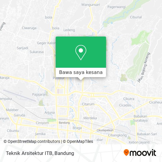 Peta Teknik Arsitektur ITB