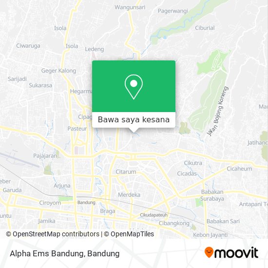 Peta Alpha Ems Bandung