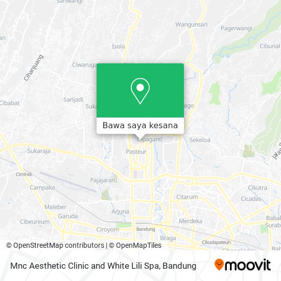 Peta Mnc Aesthetic Clinic and White Lili Spa