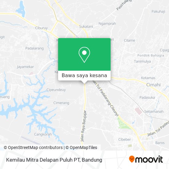 Peta Kemilau Mitra Delapan Puluh PT