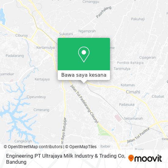 Peta Engineering PT Ultrajaya Milk Industry & Trading Co