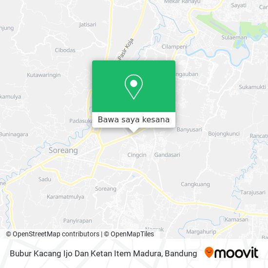 Peta Bubur Kacang Ijo Dan Ketan Item Madura